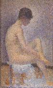 Seated Female Nude